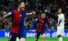 Robert Lewandowski’s double sparks Barcelona’s clásico rout of Real Madrid