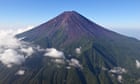 Mount Fuji snowless for longest time on record after sweltering Japan summer