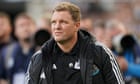 Eddie Howe faces watershed week with Newcastle’s progress stalling | Louise Taylor