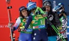 Federica Brignone wins skiing World Cup opener as Mikeala Shiffrin flops