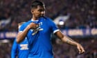 Former Rangers striker Alfredo Morelos arrested in Colombia for drink-driving