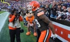 NFL roundup: Browns shock high-flying Ravens as Lions torch Titans