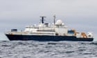 Russian spy ship escorted away from area with critical cables in Irish Sea