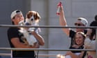 Shohei Ohtani and very good boy Decoy steal show at Dodgers’ World Series parade