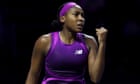 Brilliant Coco Gauff sees off Aryna Sabalenka to reach WTA final