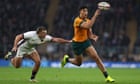 Suaalii dropped from Australia’s starting XV against Wales in Cardiff