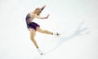 Amber Glenn survives fall to win first Grand Prix figure skating title