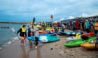 Rising Tide protesters scale back blockade of world’s biggest coal port but NSW police ready for mass ‘disruption’ at Newcastle