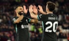 Salah stars as Liverpool rout West Ham to move leaders eight points clear