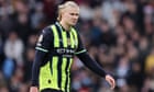 Erling Haaland drought not to blame for Manchester City slump, insists Guardiola