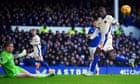 Nicolas Jackson denied as Chelsea held to goalless draw against Everton