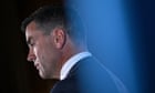 New Victorian Liberal leader Brad Battin promises party unity after messy battle