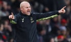 Dyche insists new Everton owners should be considering manager options