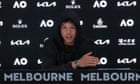 Ben Shelton takes swipe at ‘disrespectful’ interviewers at Australian Open – video