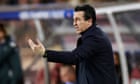 Unai Emery questions Aston Villa players’ mentality after defeat by Monaco