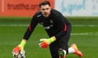 Rangers’ Jack Butland hospitalised after ‘significant’ internal bleeding in leg