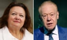 Australian billionaires Anthony Pratt and Gina Rinehart praise Trump in US newspaper ads ahead of inauguration