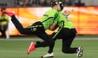 Sydney Thunder duo sent to hospital after sickening collision in BBL thriller