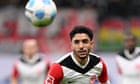 Manchester City target £50m Eintracht Frankfurt striker Omar Marmoush