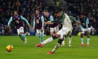 Burnley keeper Trafford saves two late penalties in stalemate with Sunderland