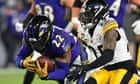 Jackson and Henry shine as Ravens overrun Steelers to reach AFC’s last four