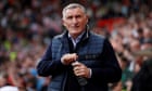 Tony Mowbray returns to West Brom manager’s job after 15-year absence