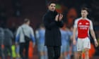 Arteta praises Arsenal for passing ‘test of attitude’ in north London derby