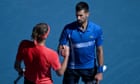 Novak Djokovic retires hurt from Australian Open semi-final after losing first set to Alexander Zverev