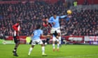 Manchester City throw away 2-0 lead as Nørgaard strikes late for Brentford