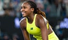 Australian Open: Coco Gauff extends unbeaten streak to 11 matches to reach third round