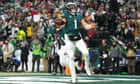 NFC championship game: Eagles overpower sloppy Commanders to reach Super Bowl