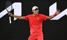 Australian Open: US qualifier Learner Tien stuns Daniil Medvedev in five-set thriller