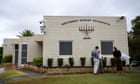 Sydney synagogue vandalised with swastikas in attack in NSW premier’s electorate