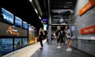 Australia news live: relief for Sydney morning commuters as train unions ordered to halt action; man charged over death threats to Jewish group