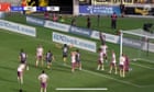 Streaming giant broadcast ads for offshore gambling company during A-League match