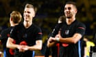 European football: Barcelona march on at top of La Liga as Inter scrape by Genoa