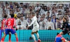 Mbappé fires equaliser as Real and Atlético share spoils in Madrid derby