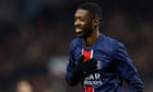 Two games, two hat-tricks: Ousmane Dembélé cannot stop scoring for PSG