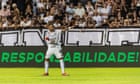 Neymar responds to jeering fans by scoring for Santos directly from corner – video