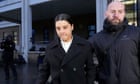 Sam Kerr seen leaving court during racially aggravated harassment trial – video