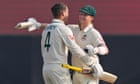 Smith and Carey plunder unbeaten tons as Australia take charge of second Test