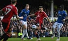 Ugarte stunner and VAR drama rescue point for Manchester United at Everton