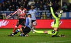 Eliezer Mayenda’s disputed strike helps Sunderland sink Sheffield Wednesday