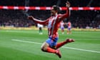 European football: Simeone’s son keeps in-form Atlético Madrid on trophy trail