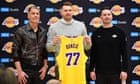 Luka Dončić admits learning of shock trade to Lakers was ‘really hard’