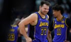 LeBron James salutes ‘natural quarterback’ Luka Dončić as Lakers rout Nuggets