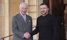 King Charles meets Zelenskyy after president attends summit in London