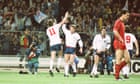 ‘A pup in the park’: remembering Paul Gascoigne’s first goal for England