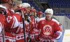 Putin’s ice hockey diplomacy reveals lasting scars of sport’s soft power