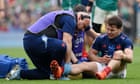 France captain Antoine Dupont says he has ruptured cruciate knee ligaments